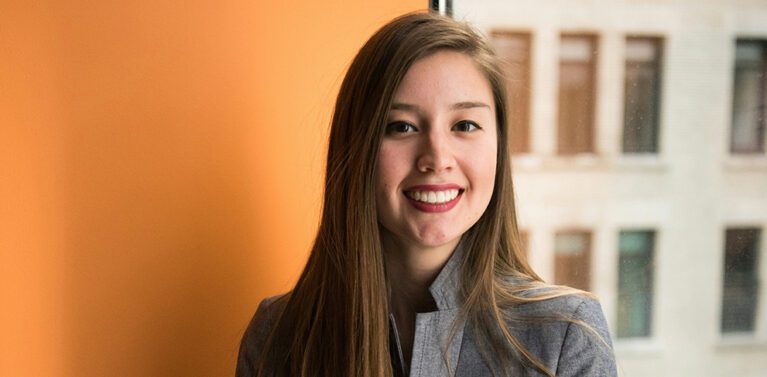 image of a woman with brown hair